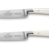 Sabatier Edonist Perle 2-piece Steak Knife Set 12cm - Fully Forged -CHEF KNIVES Store sabatier edonist perle 2 piece steak knife set 12cm