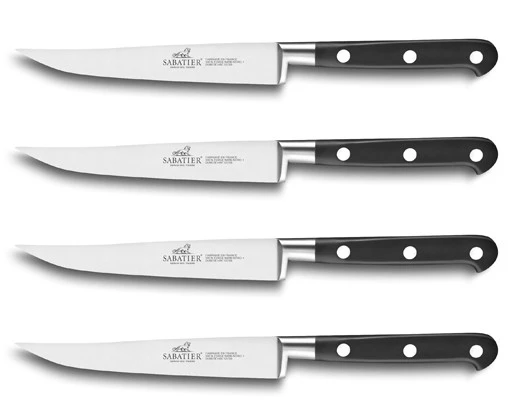 Sabatier Ideal 100% Forged 4-piece Steak Knife Set 13cm 3 Sabatier Ideal 100% Forged 4-piece Steak Knife Set 13cm