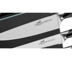 Sabatier International Denver Magnetic Block With 5 Kitchen Knives -CHEF KNIVES Store sabatier international denver magnetic block 5 kitchen knives 2