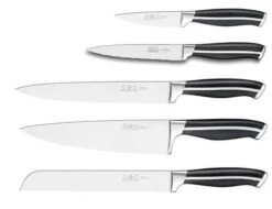 Sabatier International JUPITER 5-piece Knife Block Set -CHEF KNIVES Store sabatier international jupiter 5 piece knife block set 1