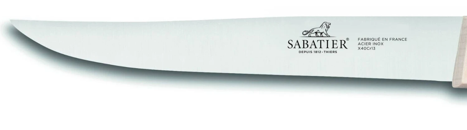 Sabatier Natura Slicing Knife 20cm - Beechwood Handle 4 Sabatier Natura Slicing Knife 20cm - Beechwood Handle - Image 2