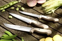 Sabatier Natura Slicing Knife 20cm - Beechwood Handle 9 Sabatier Natura Slicing Knife 20cm - Beechwood Handle -CHEF KNIVES Store sabatier natura slicing knife 20cm beech wood handle 3