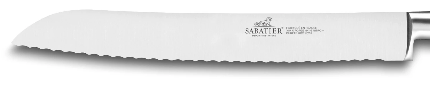 Sabatier Perigord Bread Knife 20cm Walnut Wood Handle 4 Sabatier Perigord Bread Knife 20cm Walnut Wood Handle - Image 2