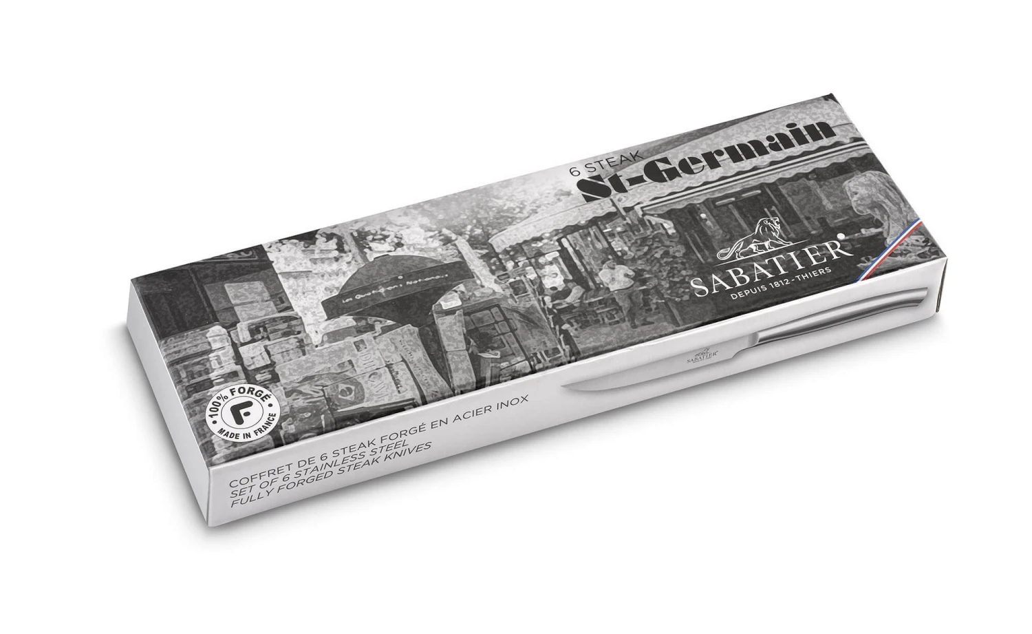 Sabatier Saint-Germain 6-piece Steak Knife Set 5 Sabatier Saint-Germain 6-piece Steak Knife Set - Image 3