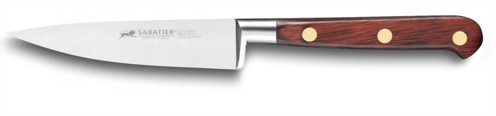 Sabatier Saveur Paring Knife 10cm - Stamina Wood Handle 3 Sabatier Saveur Paring Knife 10cm - Stamina Wood Handle