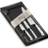Sabatier Toque Blanche 3-piece Knife Set 100% Forged -CHEF KNIVES Store sabatier toque blanche 3 piece knife set