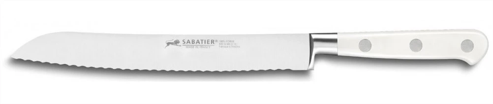 Sabatier Toque Blanche Bread Knife 20cm 3 Sabatier Toque Blanche Bread Knife 20cm