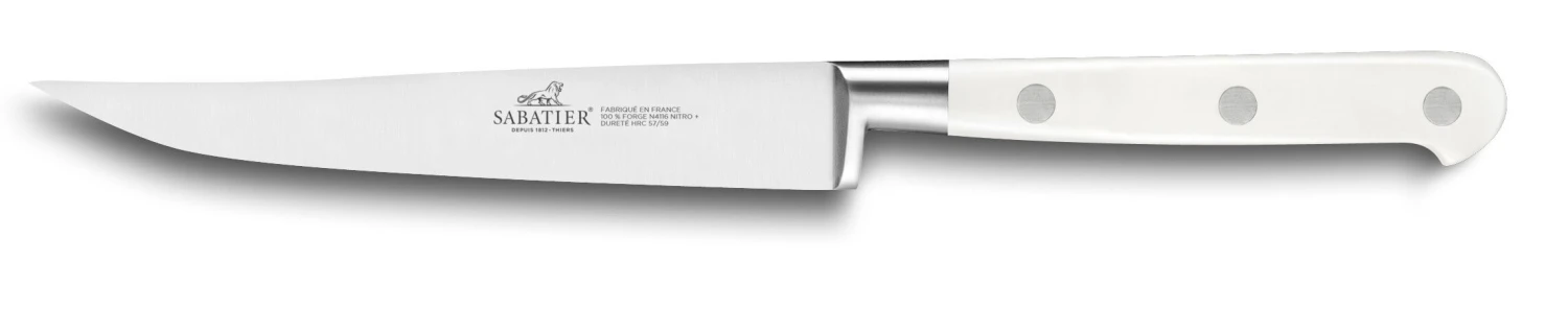 Sabatier Toque Blanche Steak Knife 13cm 3 Sabatier Toque Blanche Steak Knife 13cm