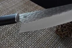 Shizu Hamono Yamato Hammered Deba Knife 16cm -CHEF KNIVES Store shizu hamono yamato hammered deba knife 16cm 3
