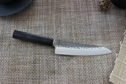 Shizu Hamono Yamato Hammered Santoku Knife 18cm -CHEF KNIVES Store shizu hamono yamato hammered santoku knife 18cm 2