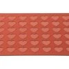 Silicone Macaroon Baking Sheet With 42 Heart-shaped Holes -CHEF KNIVES Store silicone macaroon baking sheet 42 heart shaped holes