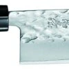 Tadafusa Hammer Ton Nakiri Knife SLD Steel Blade 16.5cm -CHEF KNIVES Store tadafusa hammer ton nakiri knife sld steel blade 16cm