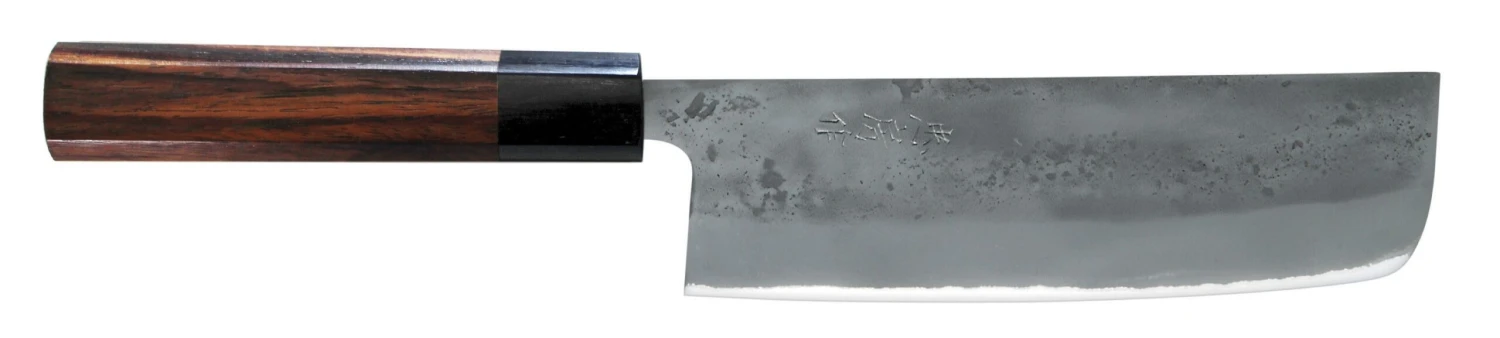 Tadafusa Nashiji Nakiri Knife 15cm - Pakkawood Handle 3 Tadafusa Nashiji Nakiri Knife 15cm - Pakkawood Handle
