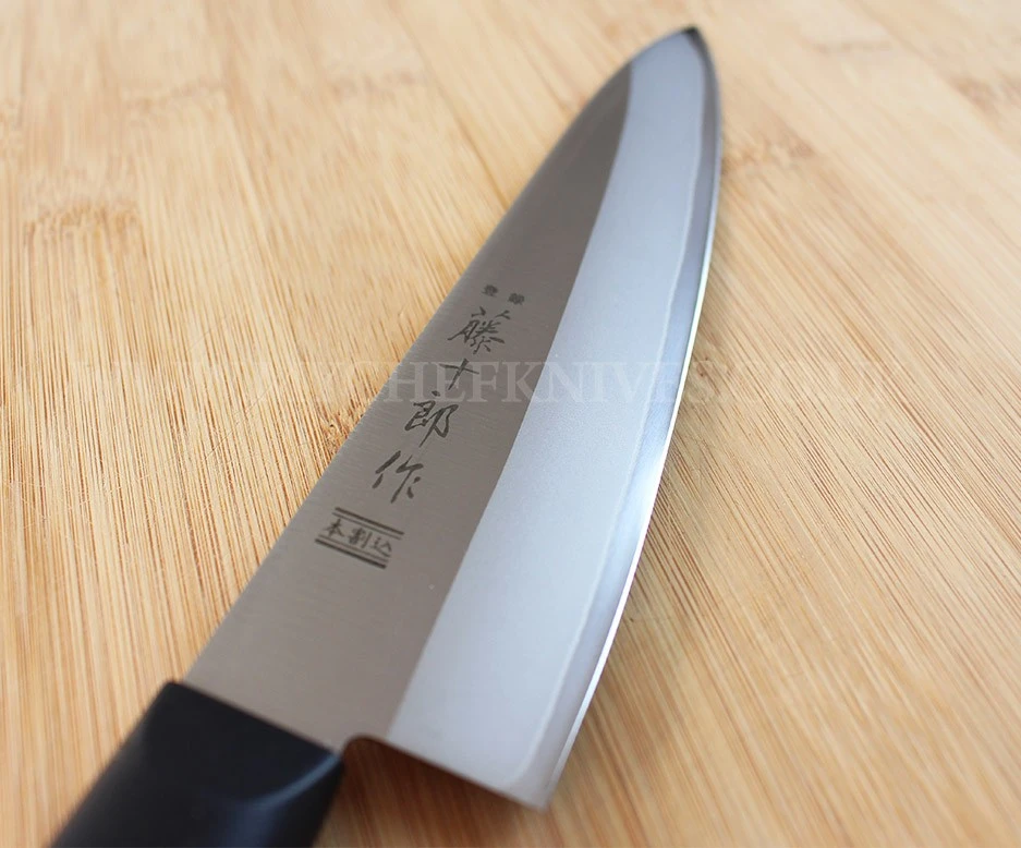 Tojiro DP Eco Japanese Chef Knife 18cm - Black, Riveted Handle 4 Tojiro DP Eco Japanese Chef Knife 18cm - Black, Riveted Handle - Image 2