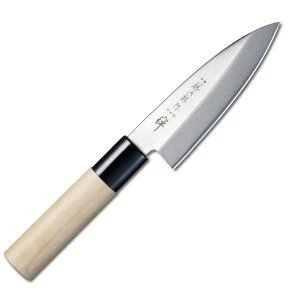 Tojiro ZEN Deba Knife 11.5cm - White Oak Handle 3 Tojiro ZEN Deba Knife 11.5cm - White Oak Handle