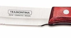 Tramontina Jumbo 12-piece Steak Knife Set With Red Polywood Handles -CHEF KNIVES Store tramontina jumbo 12 piece steak knife set red polywood handle 2