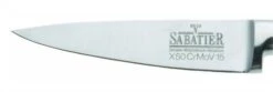 V Sabatier Paring Knife 8.5cm With Black, Triple-riveted Handle 6 V Sabatier Paring Knife 8.5cm With Black, Triple-riveted Handle -CHEF KNIVES Store v sabatier paring knife 85cm black triple riveted handle 1