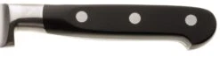 V Sabatier Utility Knife 11cm With Black, Triple-riveted Handle 7 V Sabatier Utility Knife 11cm With Black, Triple-riveted Handle -CHEF KNIVES Store v sabatier utility knife 11cm black triple riveted handle 2