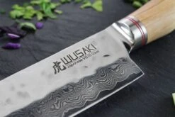 Wusaki Damas VG10 Chef Knife 20cm Olive Wood Handle -CHEF KNIVES Store wusaki damas vg10 chef knife 20cm olive wood handle 4