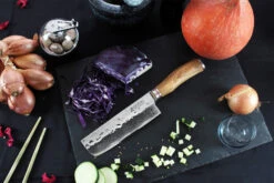 Wusaki Damas VG10 Nakiri Knife 17cm Olive Wood Handle 11 Wusaki Damas VG10 Nakiri Knife 17cm Olive Wood Handle -CHEF KNIVES Store wusaki damas vg10 nakiri knife 17cm olive wood handle 1