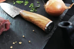 Wusaki Damas VG10 Santoku Knife 17cm Olive Wood Handle 14 Wusaki Damas VG10 Santoku Knife 17cm Olive Wood Handle -CHEF KNIVES Store wusaki damas vg10 santoku knife 17cm olive wood handle 5