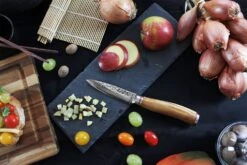 Wusaki Damas VG10 Set With 5 Kitchen Knives + 1 Roll Bag -CHEF KNIVES Store wusaki damas vg10 set 5 kitchen knives 1 roll bag 5