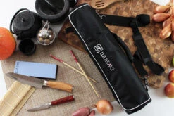 Wusaki Ebony VG10 Set With 5 Kitchen Knives + 1 Roll Bag 11 Wusaki Ebony VG10 Set With 5 Kitchen Knives + 1 Roll Bag -CHEF KNIVES Store wusaki ebony vg10 set 5 kitchen knives 1 roll bag 3