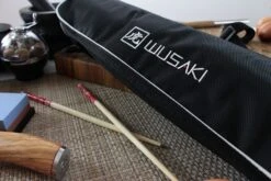 Wusaki Empty Roll Bag For 9 Kitchen Knives And Utensils + 2 Storage Pockets -CHEF KNIVES Store wusaki empty roll bag 9 kitchen knives utensils 2 storage pockets 2