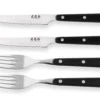 Wusaki Japan 4-piece Cutlery Set - 2 Forks + 2 Steak Knives -CHEF KNIVES Store wusaki japan 4 piece cutlery set 2 forks 2 steak knives