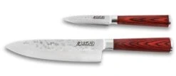 Wusaki Pakka X50 Pack With Chef Knife + Paring Knife + Whetstone 1000/3000 -CHEF KNIVES Store wusaki pakka x50 pack chef knife paring knife whetstone 2