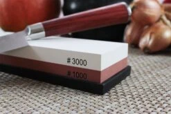 Wusaki Pakka X50 Pack With Chef Knife + Paring Knife + Whetstone 1000/3000 -CHEF KNIVES Store wusaki pakka x50 pack chef knife paring knife whetstone 9