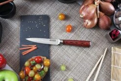 Wusaki Pakka X50 Set With 5 Kitchen Knives + 1 Roll Bag -CHEF KNIVES Store wusaki pakka x50 set 5 kitchen knives 1 roll bag 5