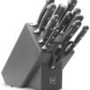 WUSTHOF Classic 12-piece Knife Block Set - Black Anthracite Block 2 WUSTHOF Classic 12-piece Knife Block Set - Black Anthracite Block -CHEF KNIVES Store wusthof classic 12 piece knife block anthracite black