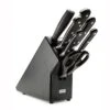 Wusthof Classic 7-piece Knife Block In Black Colour -CHEF KNIVES Store wusthof classic 7 piece knife block in black colour