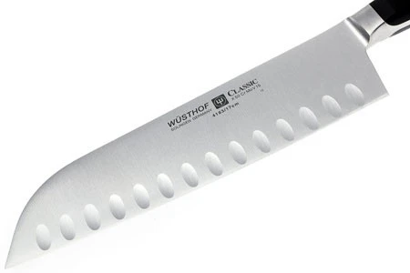 Wusthof Classic Santoku Knife With Hollow Edge 17cm 4 Wusthof Classic Santoku Knife With Hollow Edge 17cm - Image 2