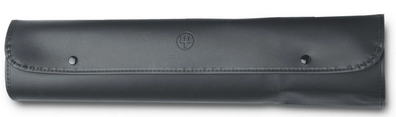 Wusthof Empty Roll Bag With Space For 9 Kitchen Knives - Synthetic Leather 3 Wusthof Empty Roll Bag With Space For 9 Kitchen Knives - Synthetic Leather