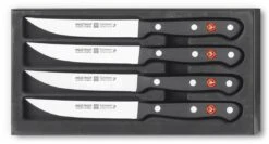 Wusthof Gourmet 4-piece Steak Knife Set, 12cm