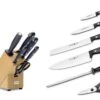 Wusthof Gourmet 6-piece Knife Block Made Of Beech Wood -CHEF KNIVES Store wusthof gourmet 6 piece knife block beech wood