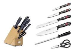 Wusthof Gourmet 6-piece Knife Block Made Of Beech Wood