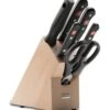 Wusthof Gourmet 6-piece Knife Set + Knife Block -CHEF KNIVES Store wusthof gourmet 6 piece knife set knife block