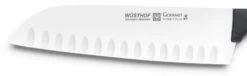 Wusthof Gourmet Santoku Knife 17cm - Granton Edge 8 Wusthof Gourmet Santoku Knife 17cm - Granton Edge -CHEF KNIVES Store wusthof gourmet santoku knife 17cm granton edge 2