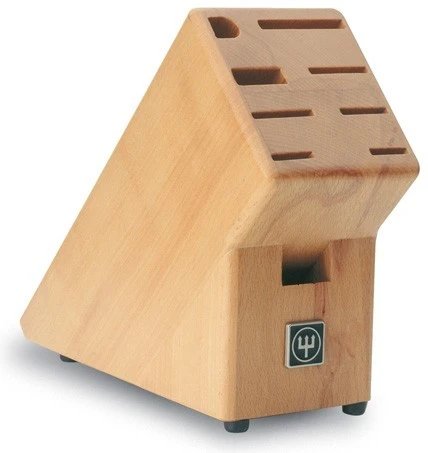 Wusthof Knife Block For 9 Kitchen Tools - Made Of Beech Wood 3 Wusthof Knife Block For 9 Kitchen Tools - Made Of Beech Wood